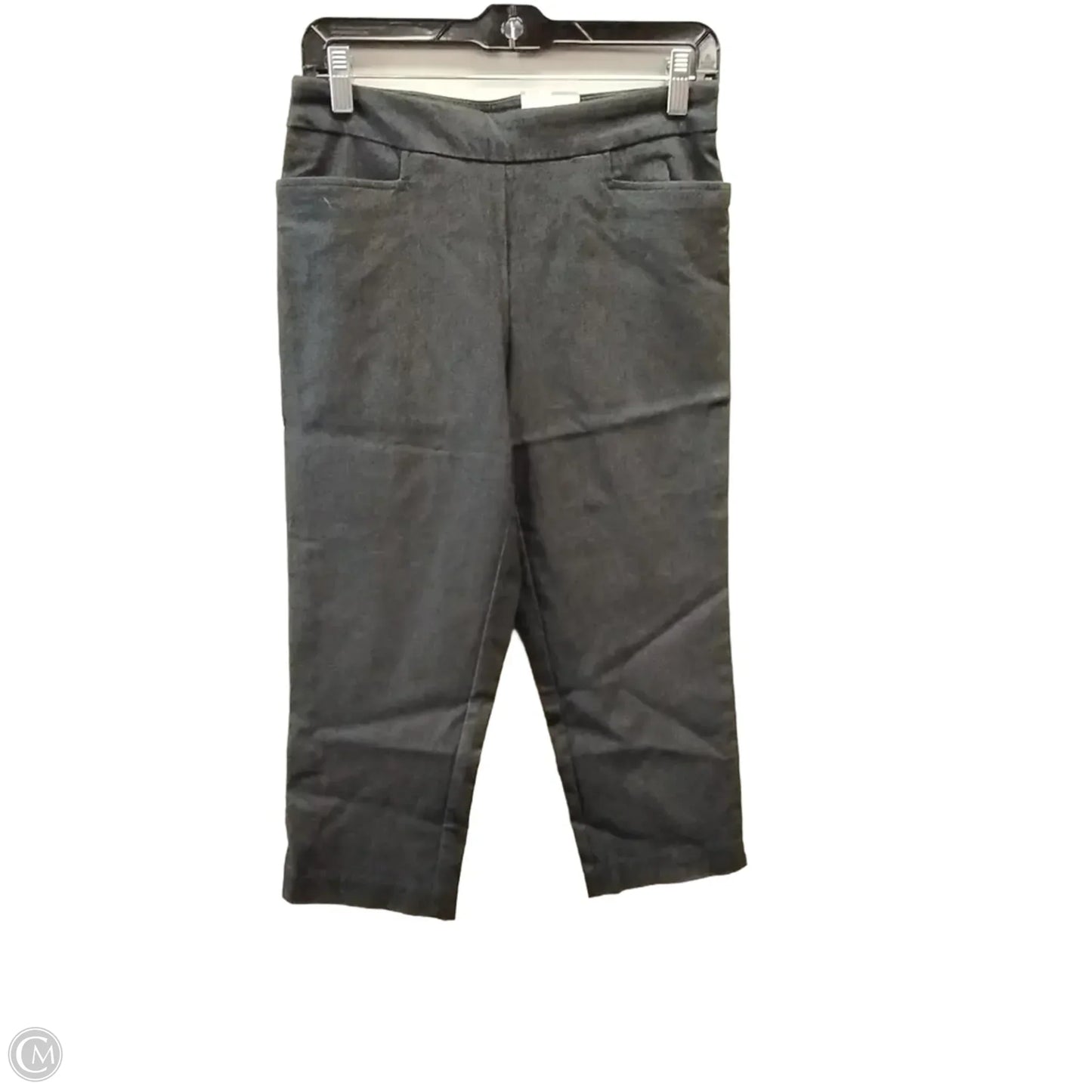 Pants Cropped By Time And Tru In Grey, Size: 4