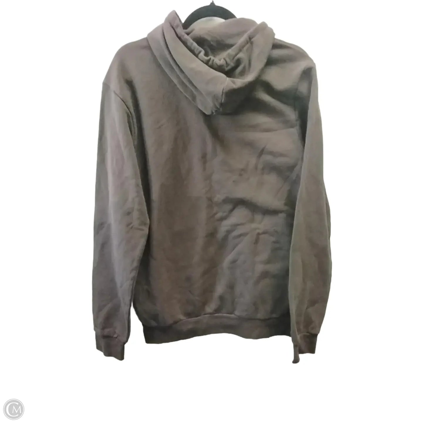 Sweatshirt Hoodie By Adidas In Brown, Size: M