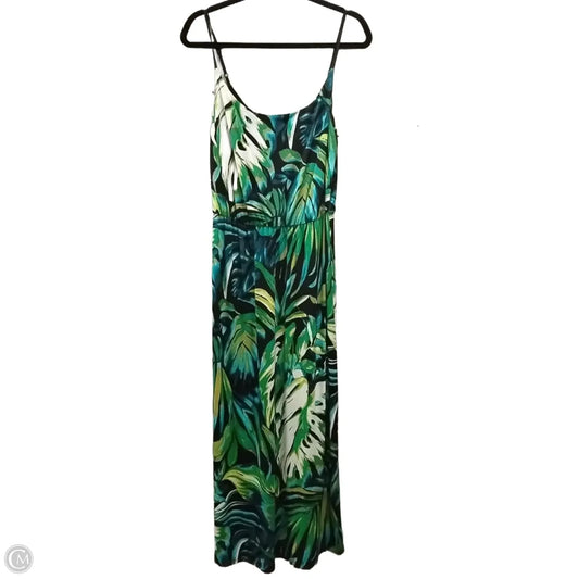 Dress Casual Maxi By Roz And Ali In Blue & Green, Size: 6