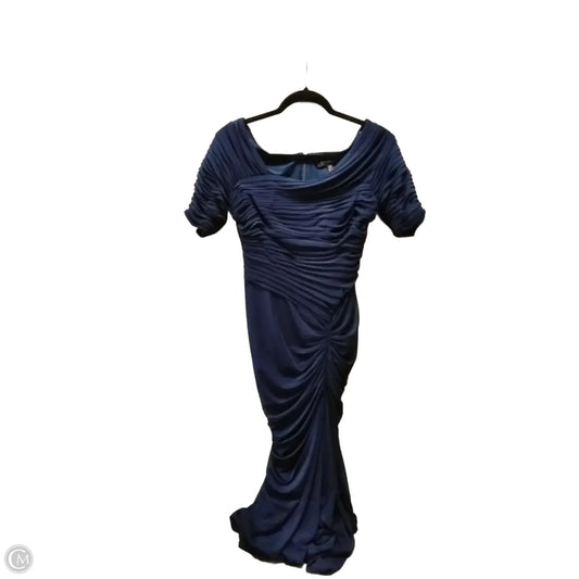 Dress Party Long By Clothes Mentor In Blue, Size: Xs