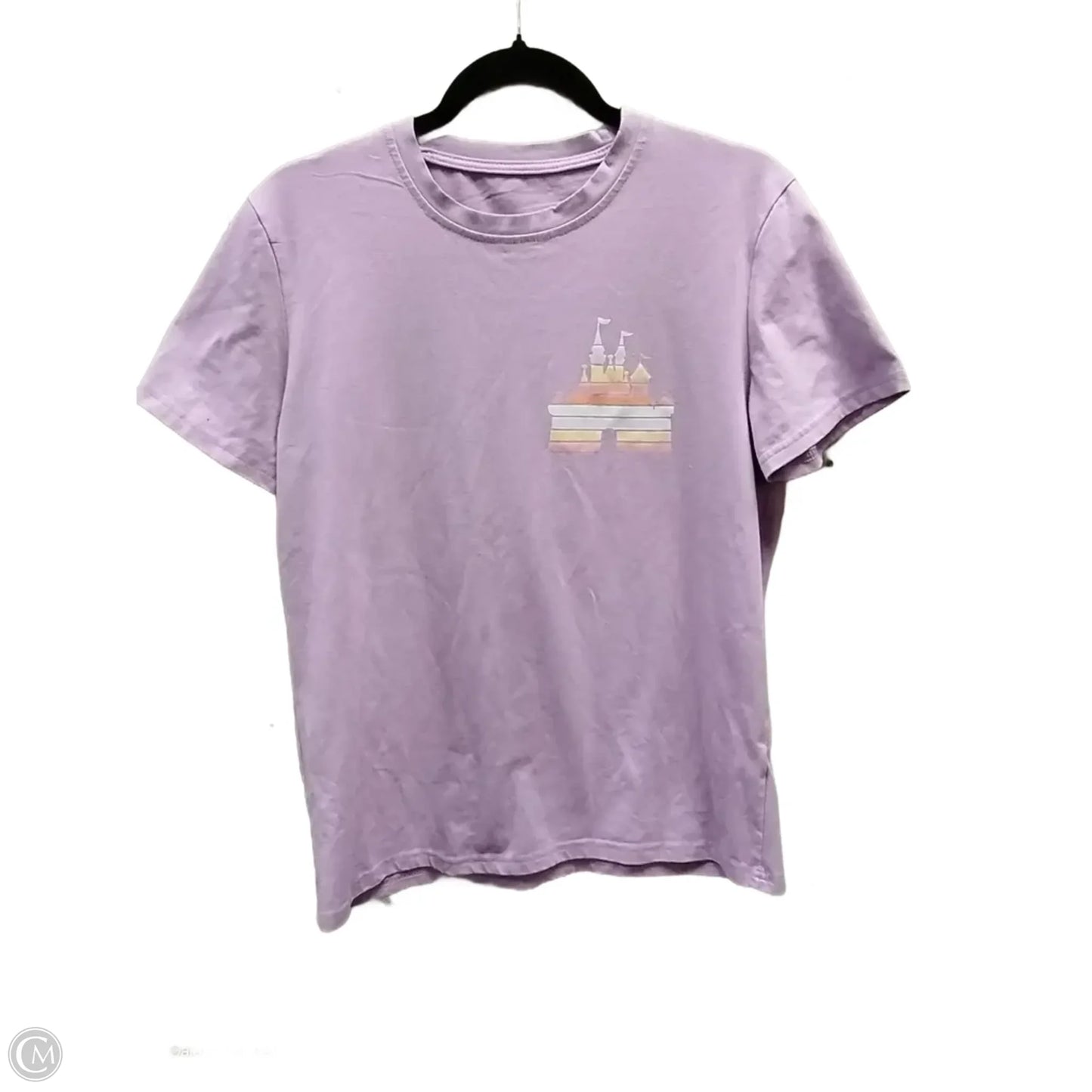 Top Short Sleeve Basic By Clothes Mentor In Purple, Size: M