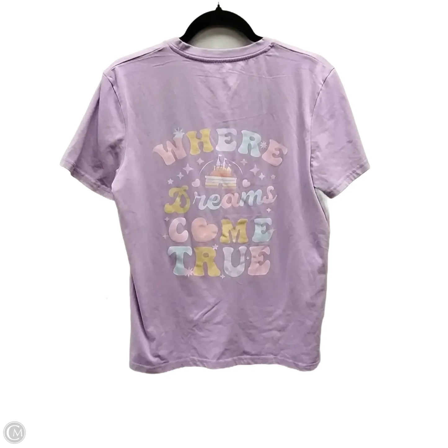 Top Short Sleeve Basic By Clothes Mentor In Purple, Size: M