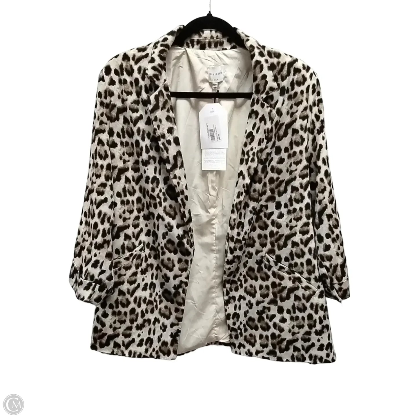 Blazer By Ellison In Leopard Print, Size: L