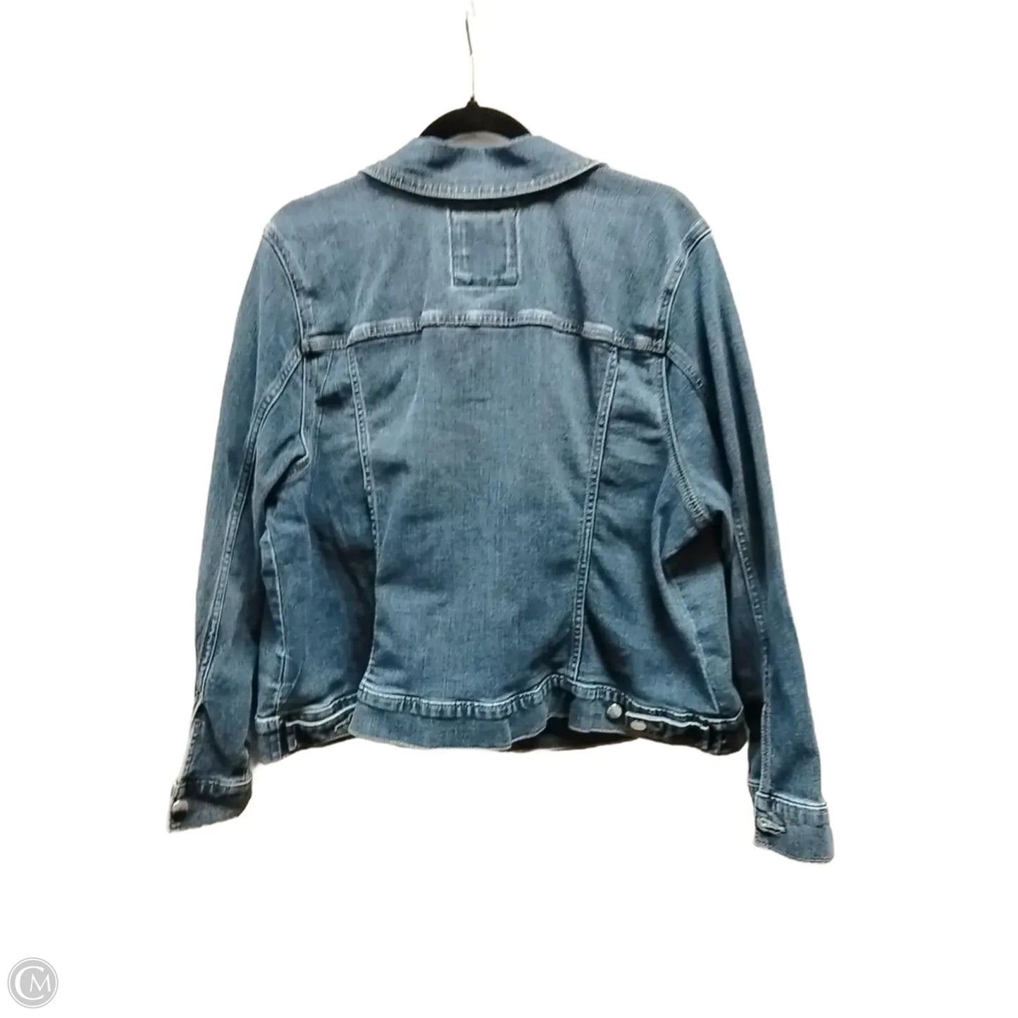 Jacket Denim By Sonoma In Blue, Size: 1x
