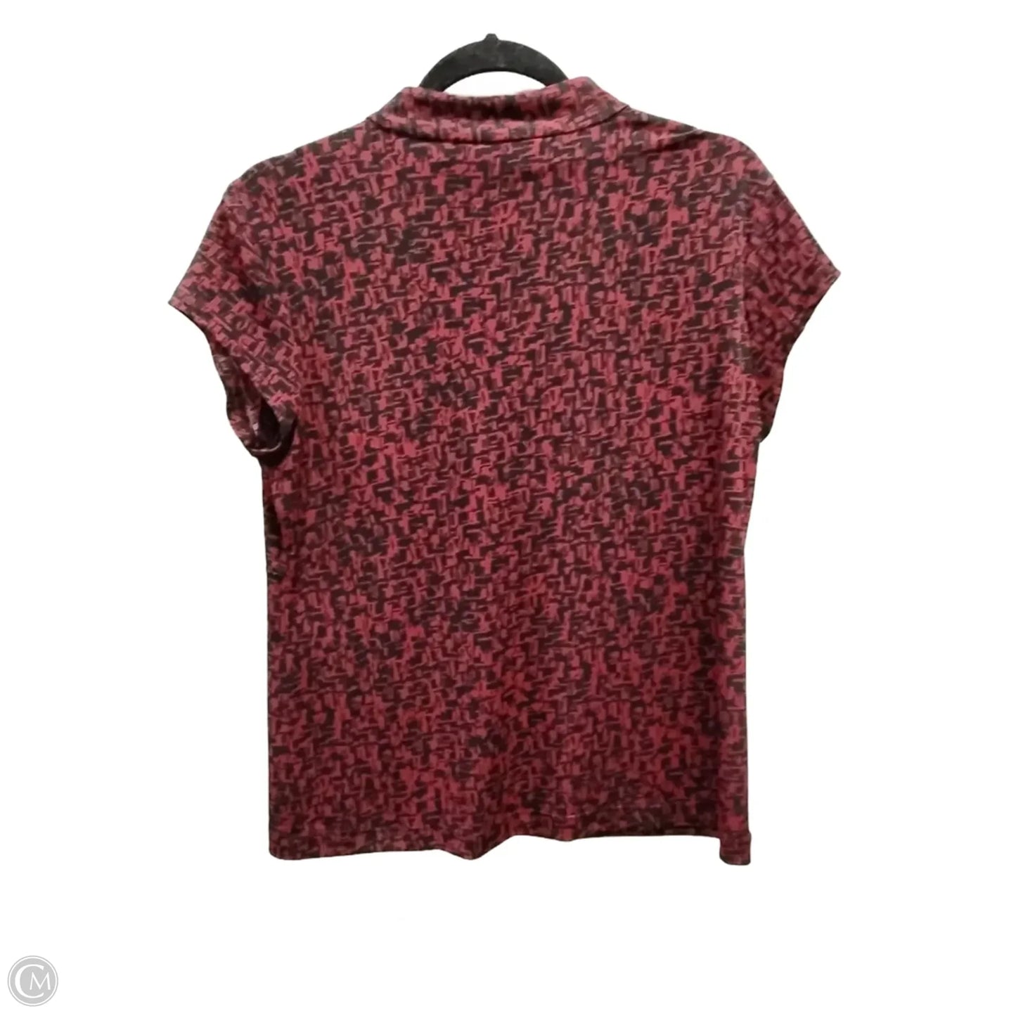 Top Short Sleeve By Chicos In Red, Size: M