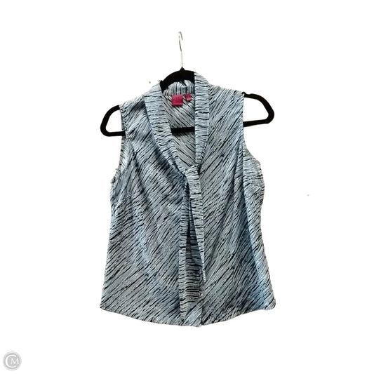 Blouse Sleeveless By 212 Collection In Blue, Size: S