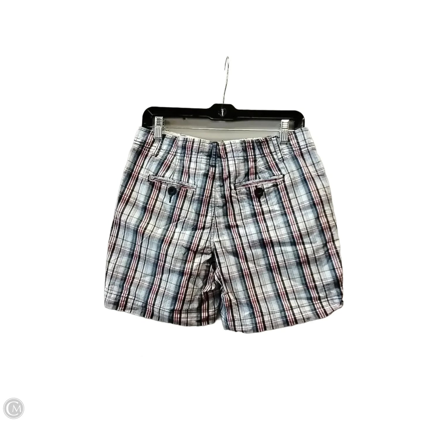 Shorts By Faded Glory In Plaid Pattern, Size: 6