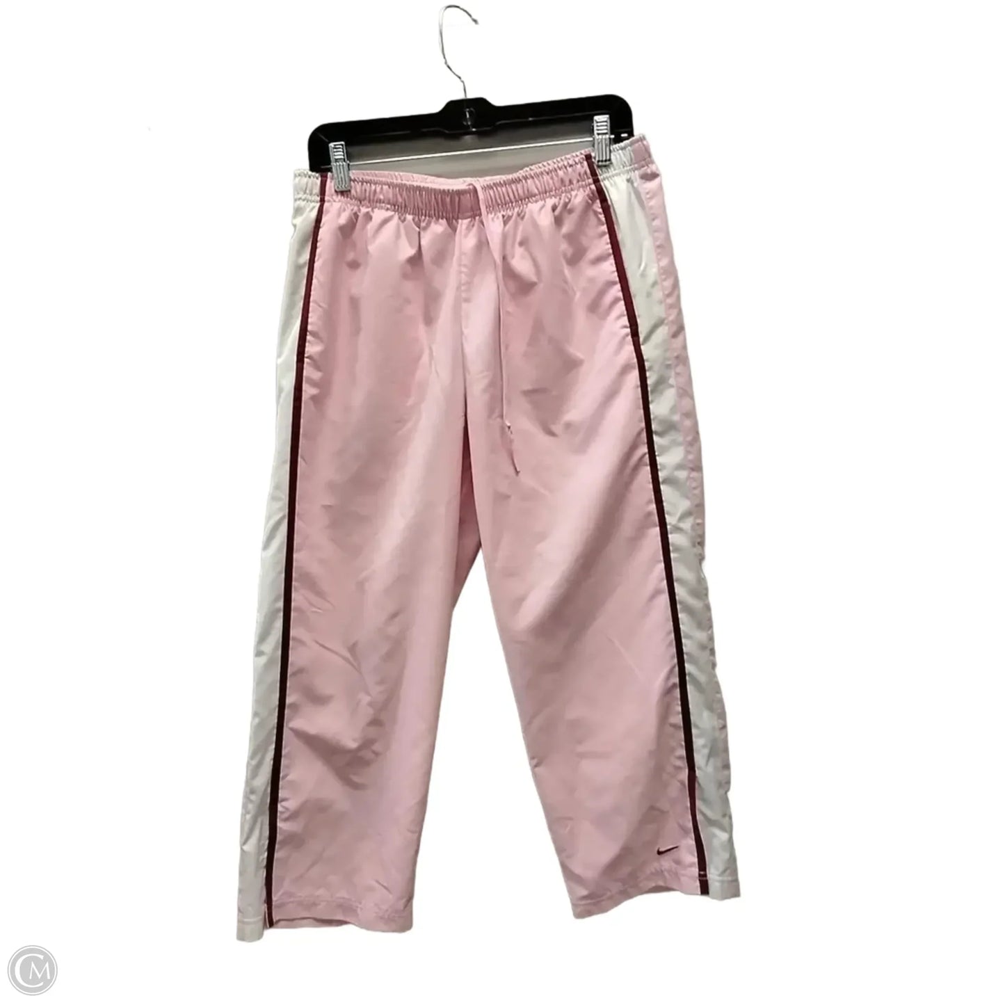 Athletic Pants By Nike In Pink, Size: L