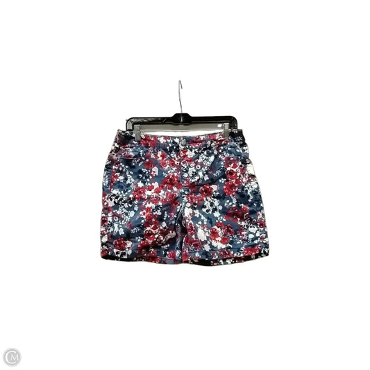 Shorts By Bandolino In Floral Print, Size: 8