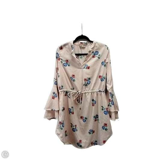 Top Long Sleeve By Blush In Striped Pattern, Size: Xl