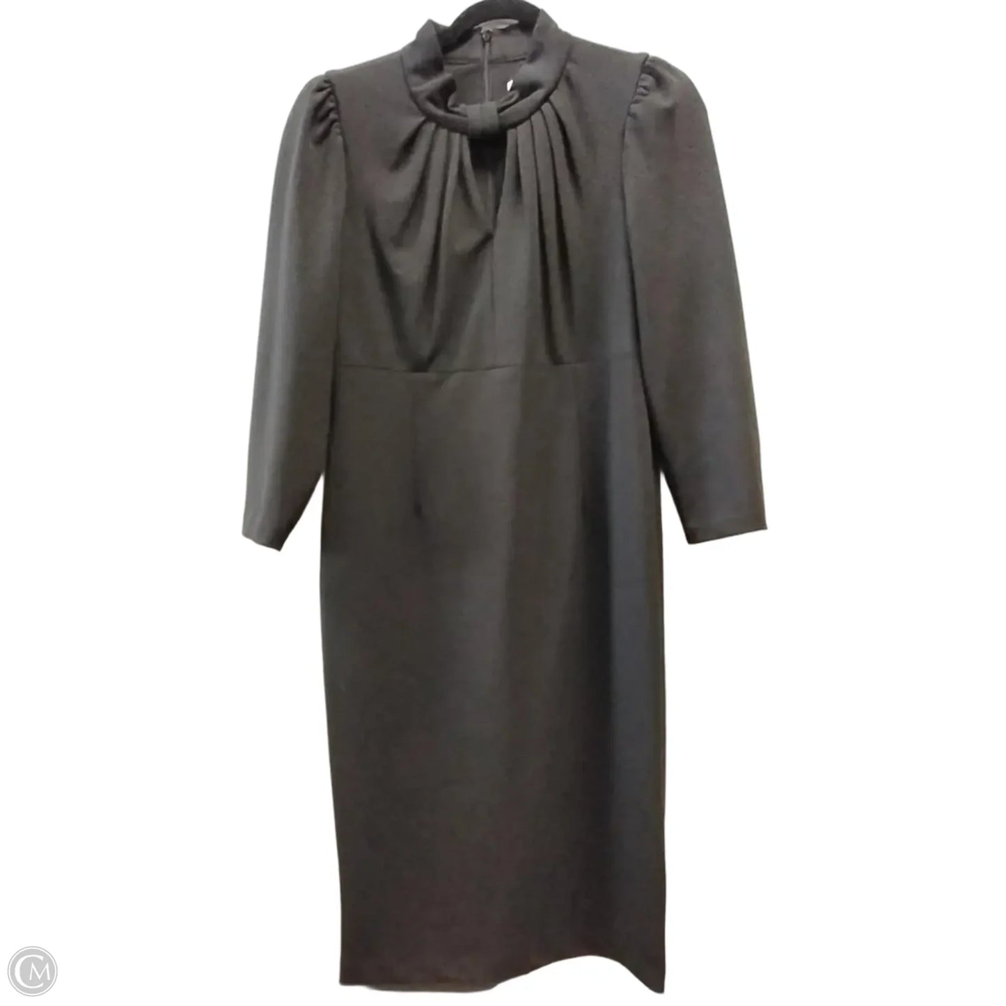 Dress Casual Midi By Calvin Klein In Black, Size: 10