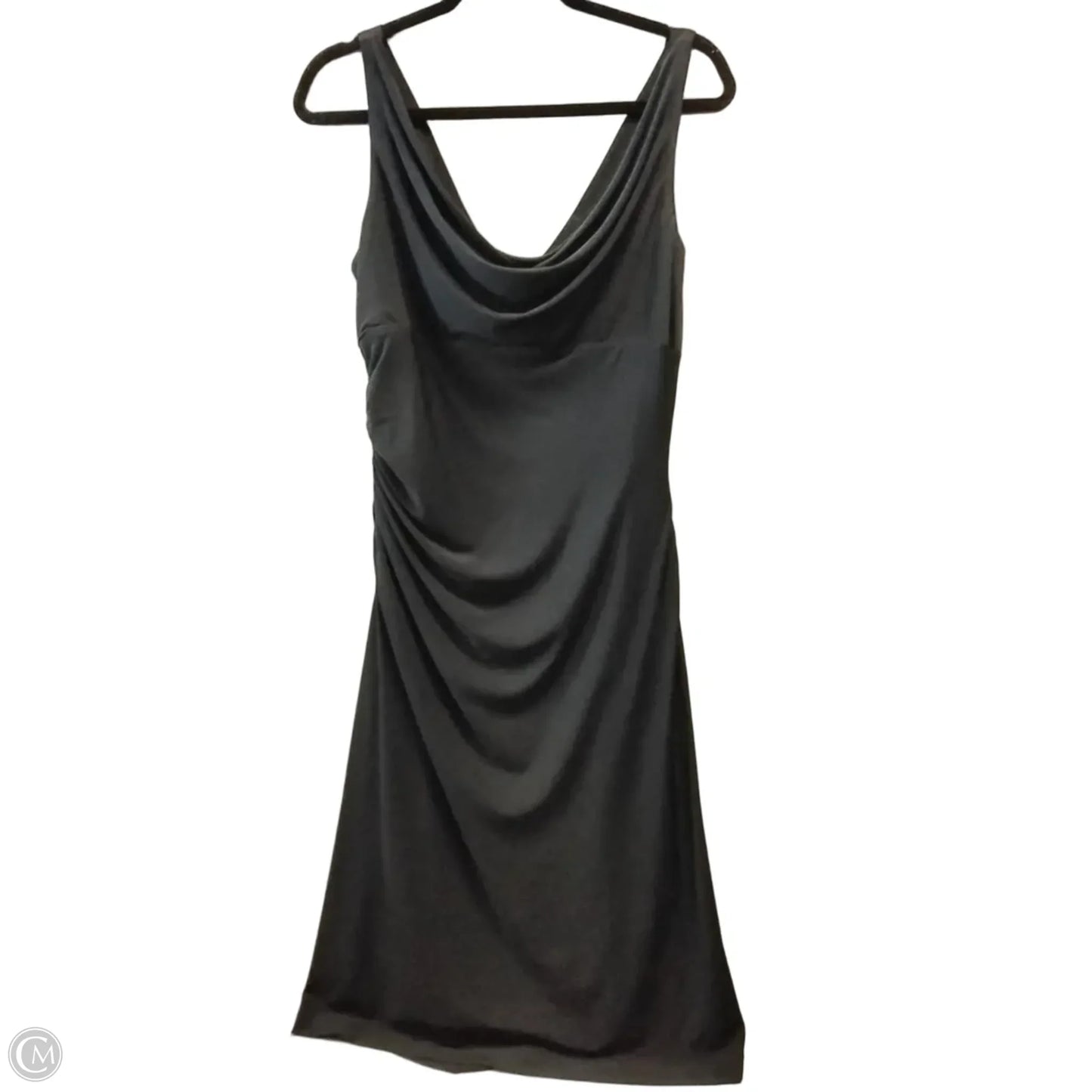 Dress Casual Midi By White House Black Market In Black, Size: 10
