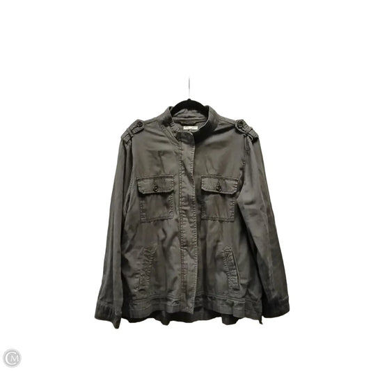 Jacket Denim By Maurices In Grey Denim, Size: Xxl
