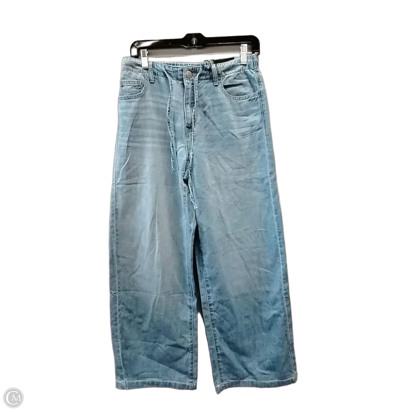 Jeans Wide Leg By D Jeans In Blue Denim, Size: 8