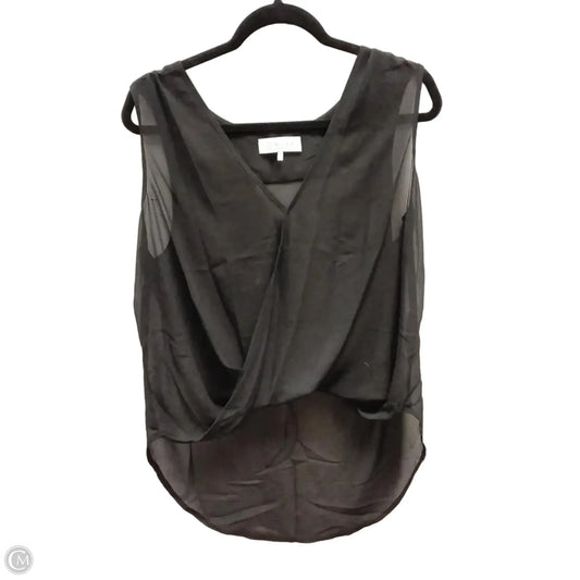 Blouse Sleeveless By Wayf In Black, Size: L