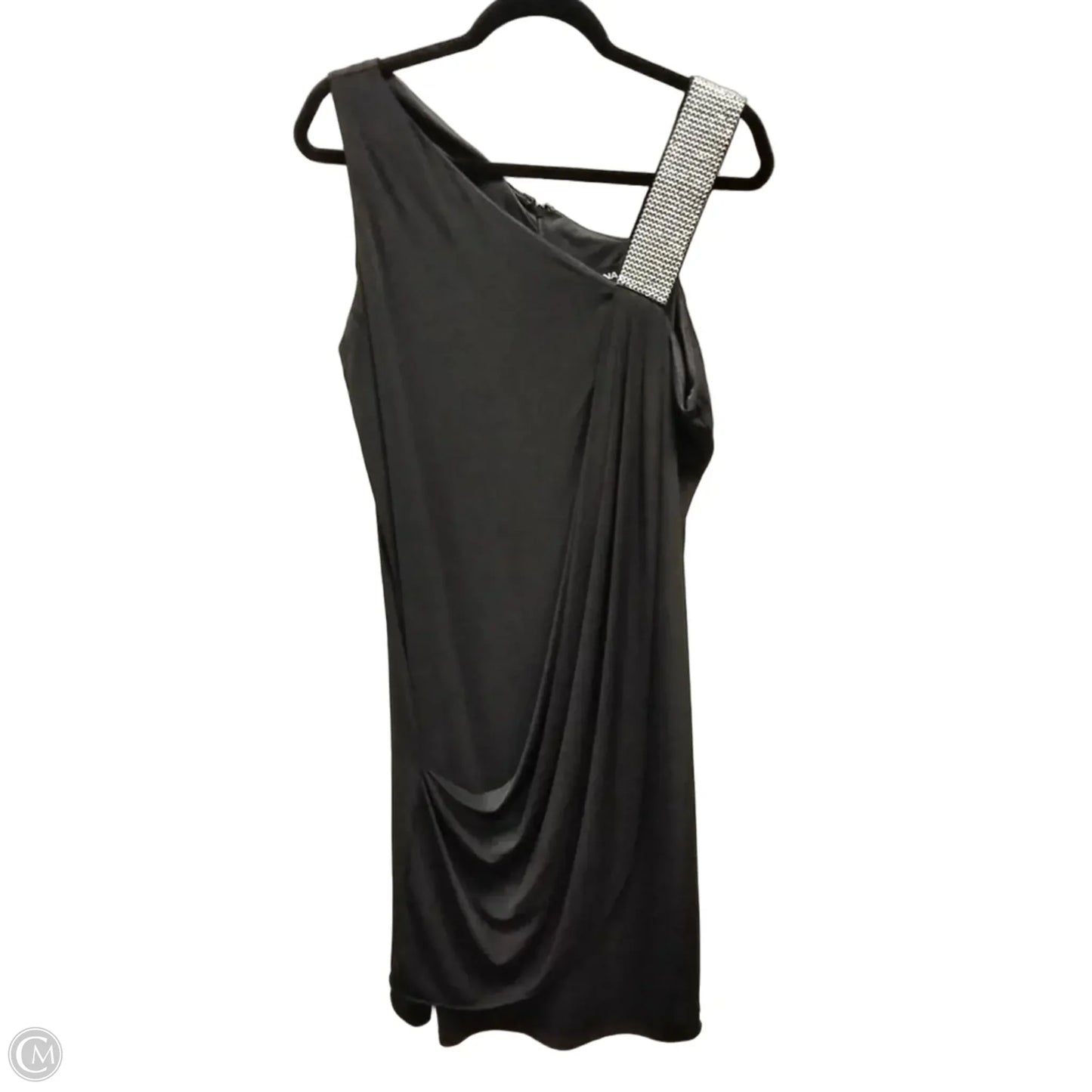 Dress Party Short By Clothes Mentor In Black, Size: 14