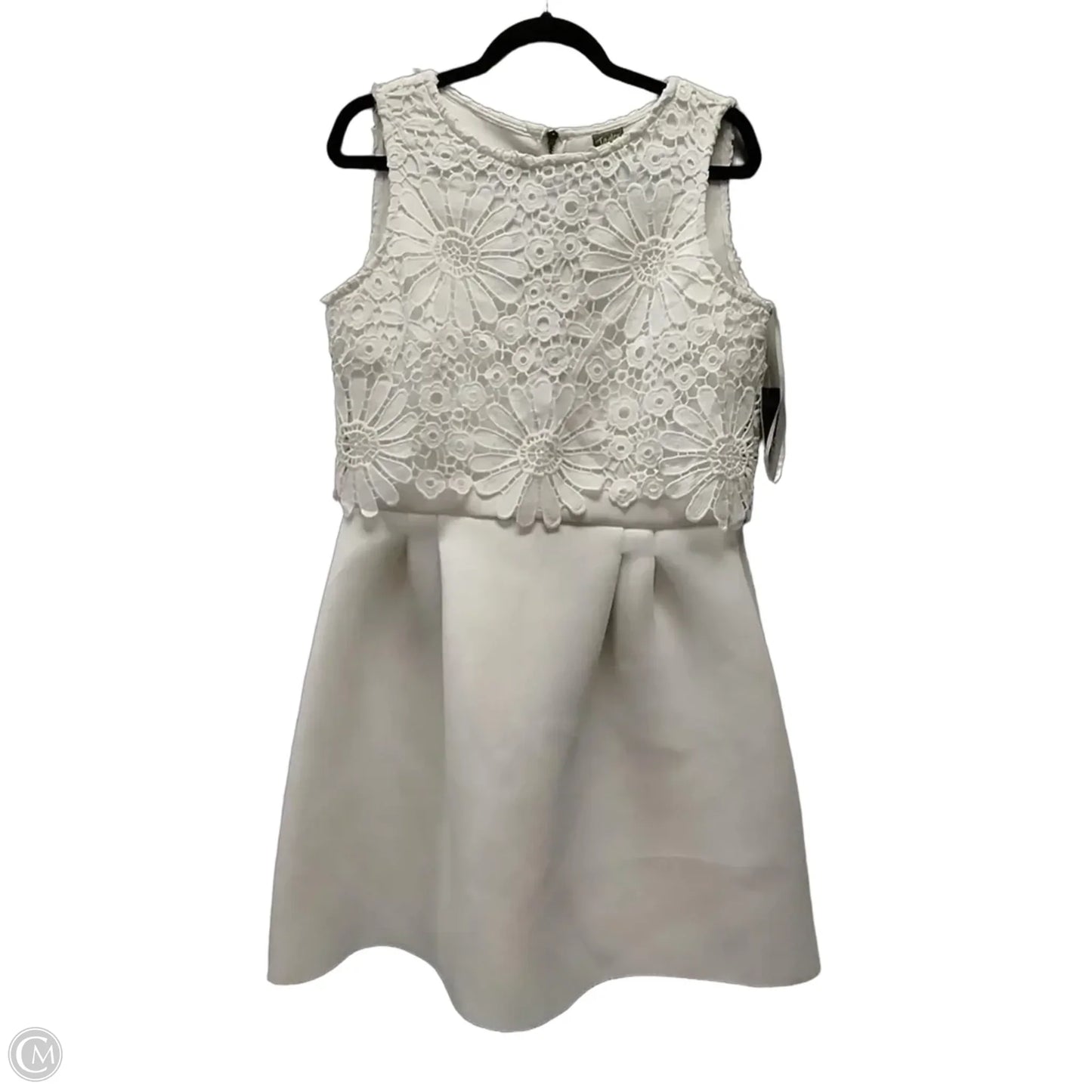 Dress Party Short By Taylor In White, Size: 14