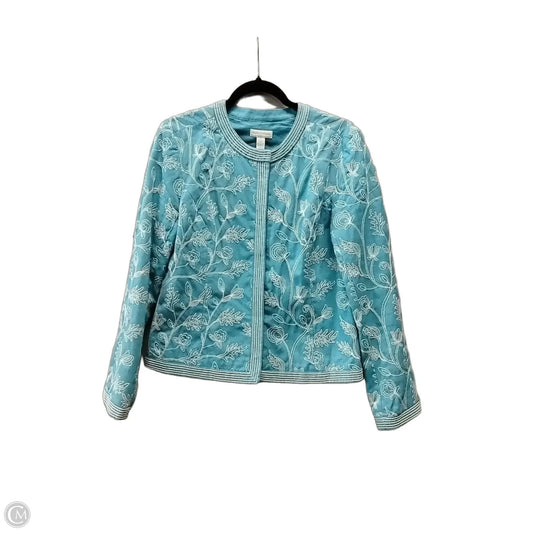 Jacket Other By Charter Club In Blue, Size: M