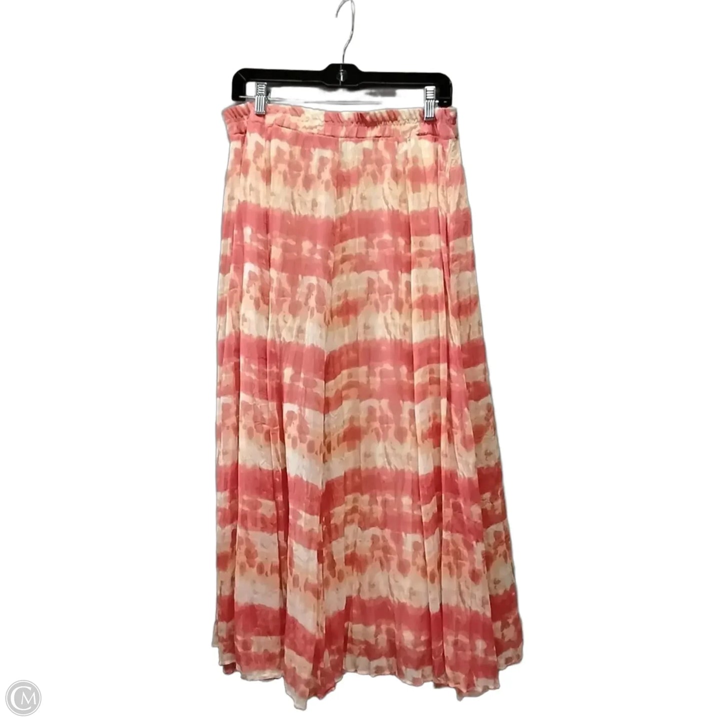 Skirt Maxi By Dressbarn In Tie Dye Print, Size: L