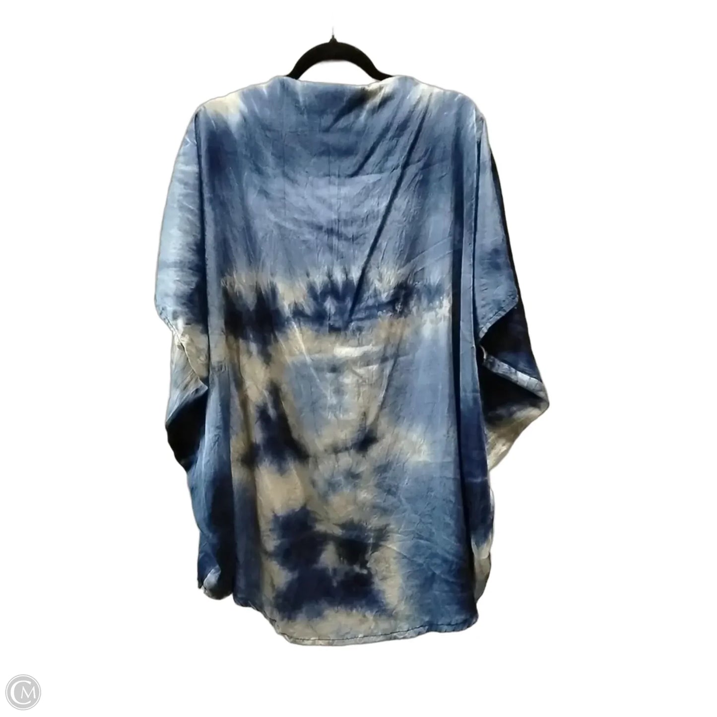 Blouse Short Sleeve By Bryn Walker In Blue, Size: Xl