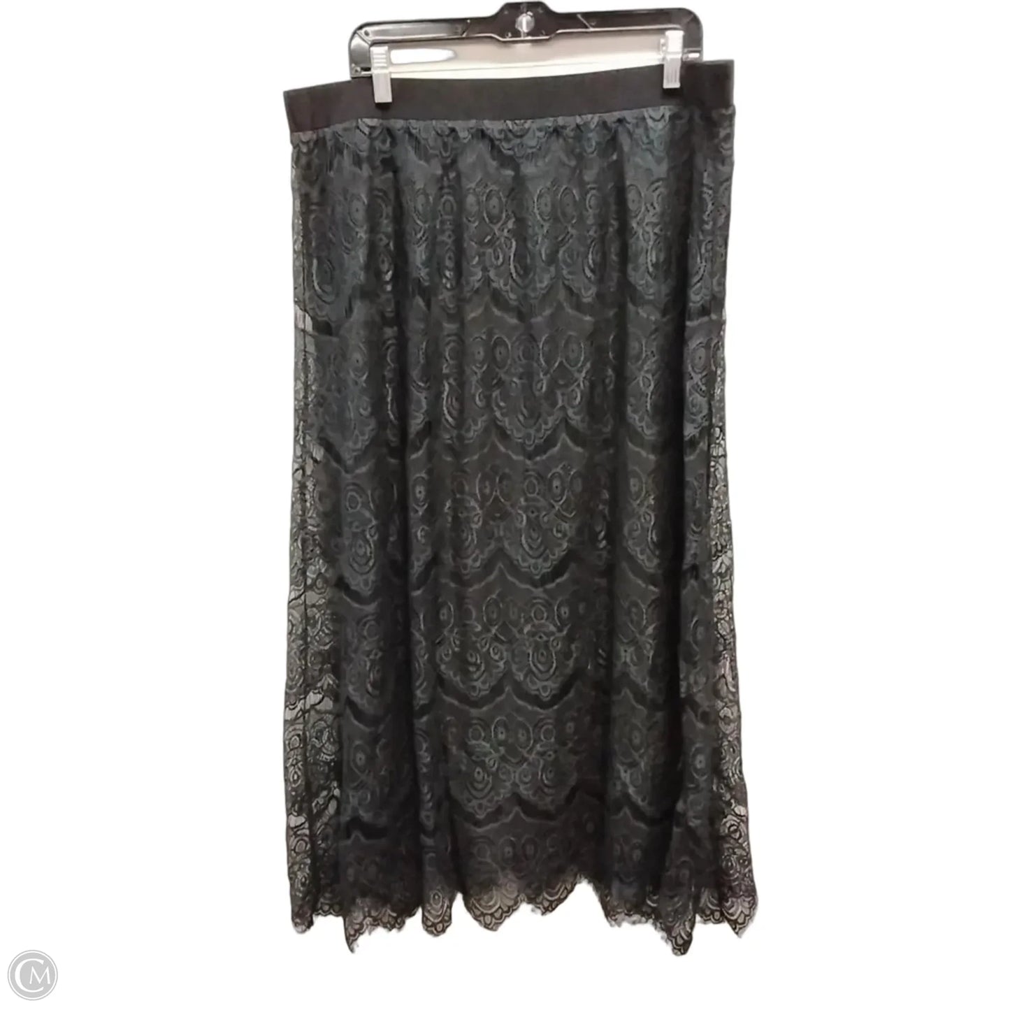 Skirt Maxi By Ny Collection In Black, Size: 1x