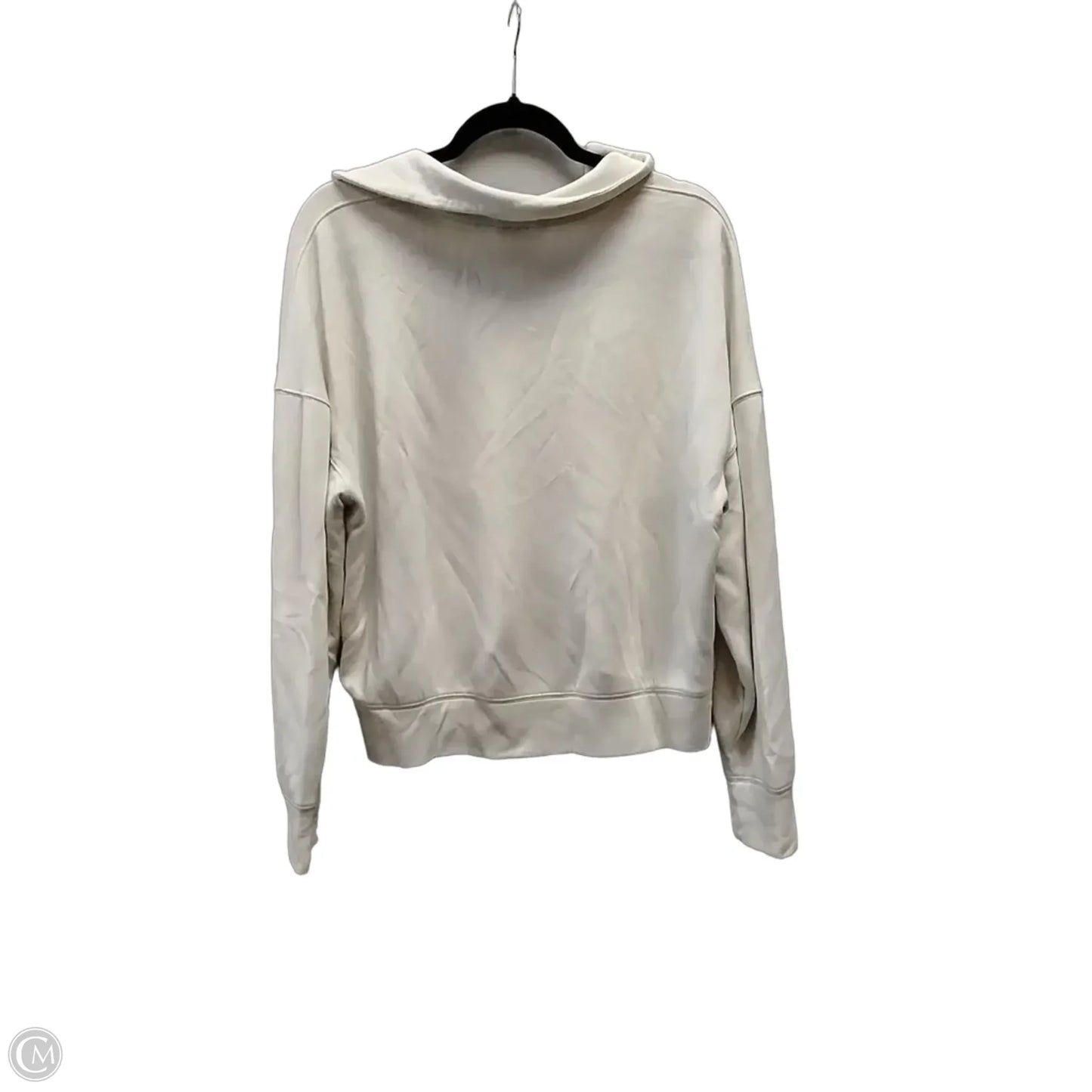 Athletic Jacket By Danskin In White, Size: Xl