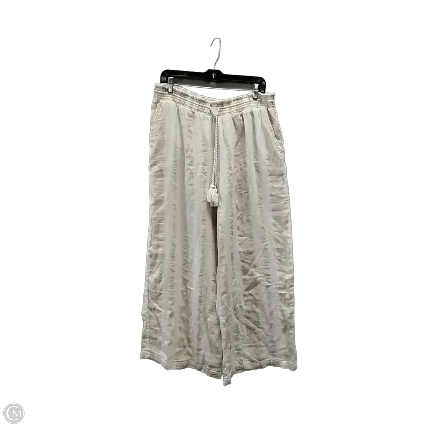 Lounge Set Pants By Japna In Striped Pattern, Size: L
