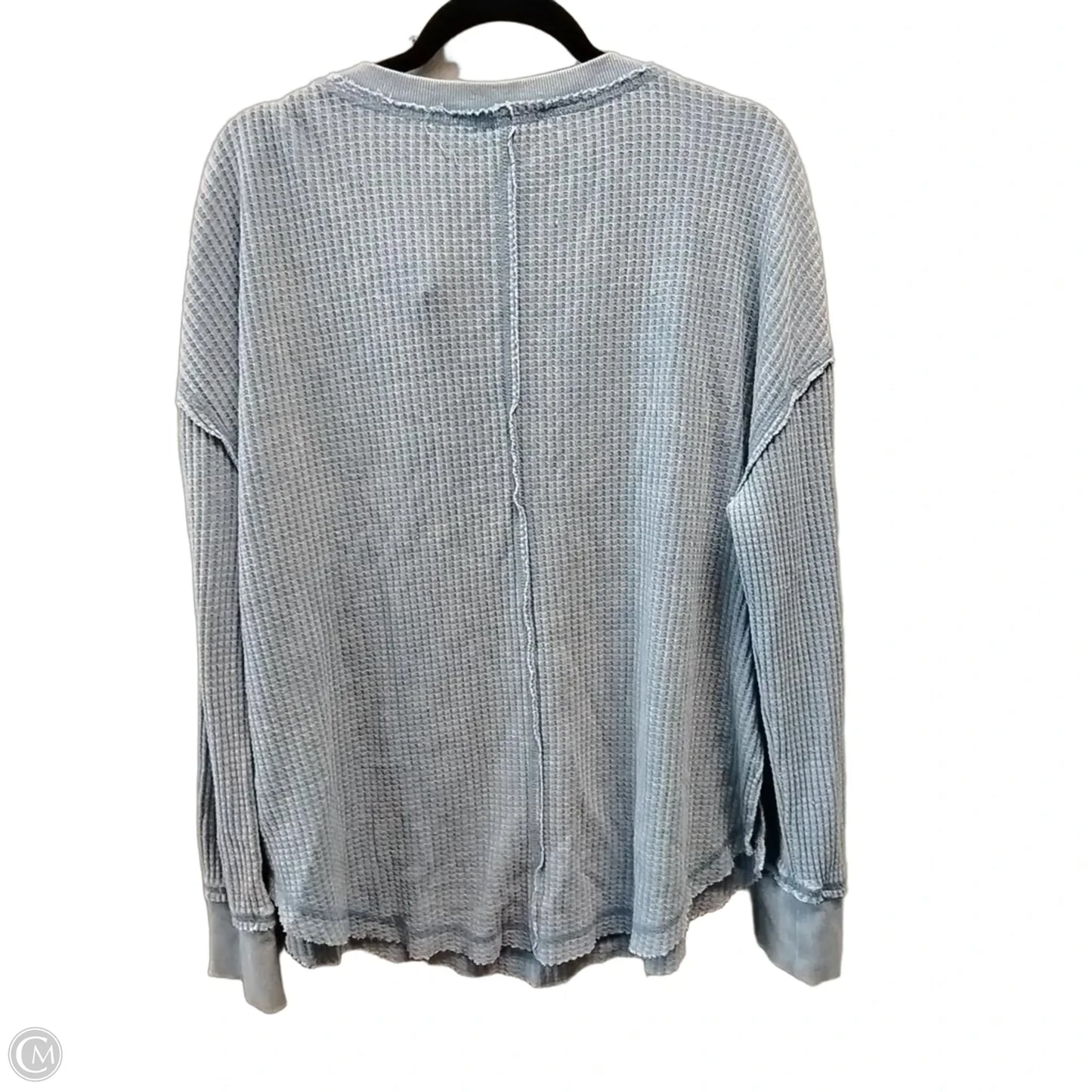 Top Long Sleeve By Altard State In Blue, Size: M