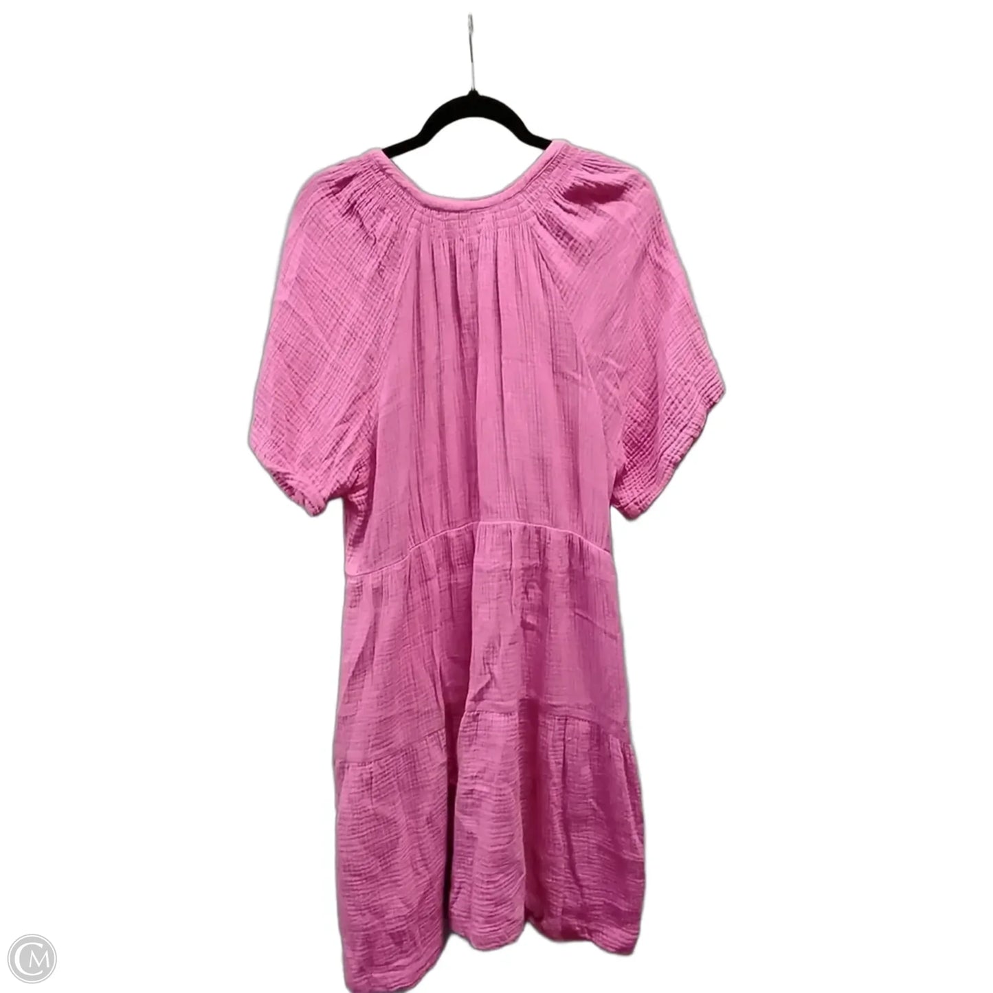 Dress Casual Midi By Gap In Pink, Size: Xl