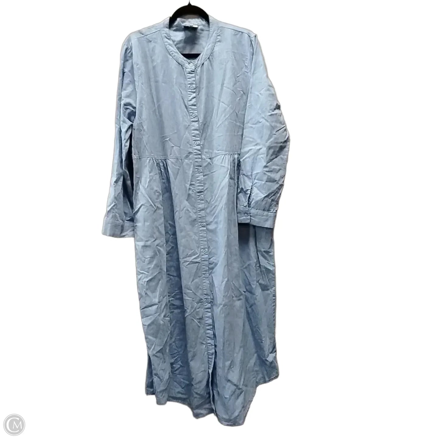 Dress Casual Maxi By Tuckernuck In Blue, Size: Xxxl