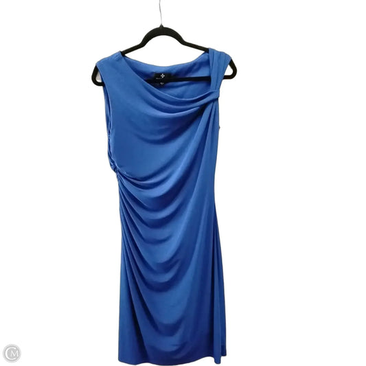 Dress Casual Midi By Ronnie Nicole In Blue, Size: 8