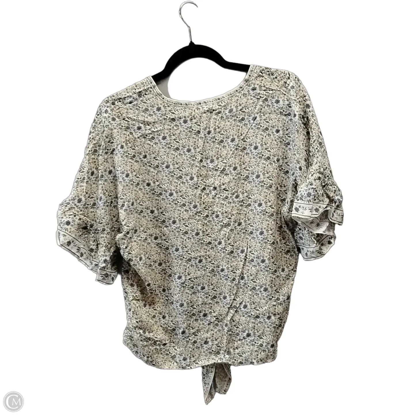 Blouse Long Sleeve By Max Studio In Floral Print, Size: Xs