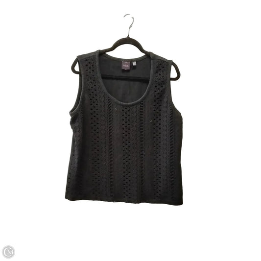 Tank Top By Rafaella In Black, Size: Xxl