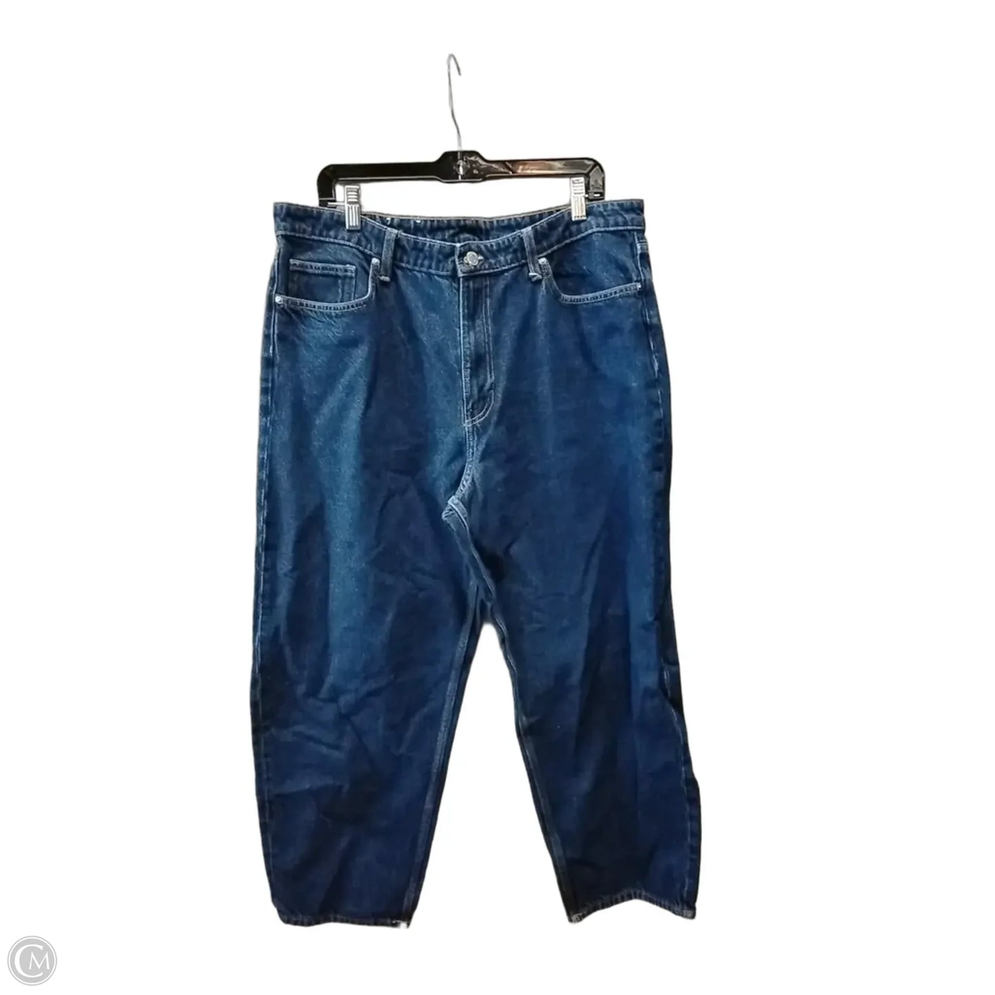 Jeans Boyfriend By Style And Company In Blue Denim, Size: 16