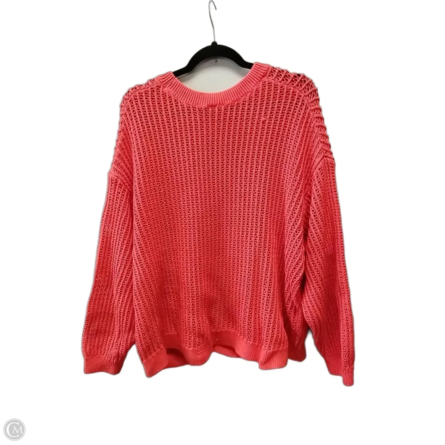 Sweater By Old Navy In Orange, Size: 3x