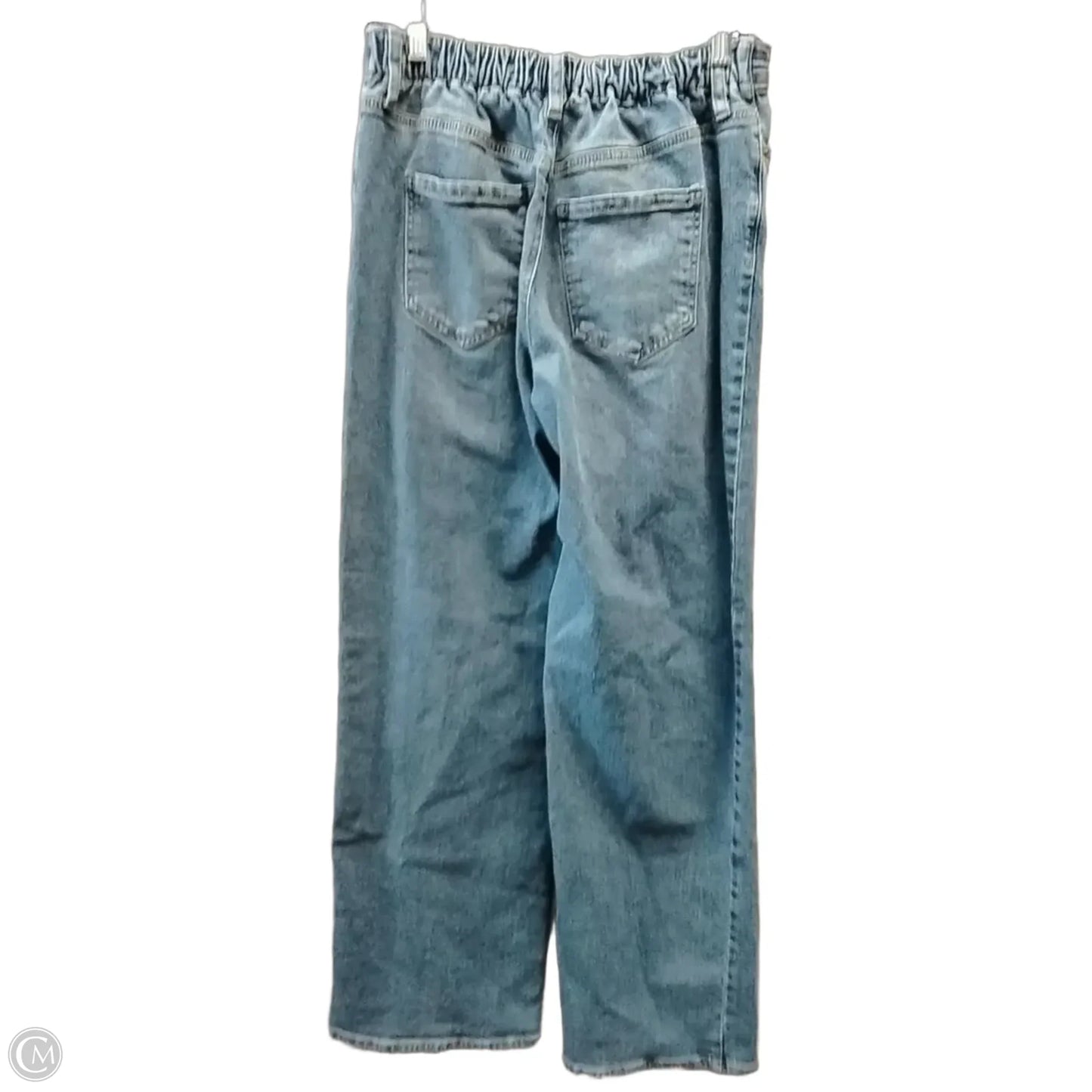 Jeans Wide Leg By No Boundaries In Blue Denim, Size: S