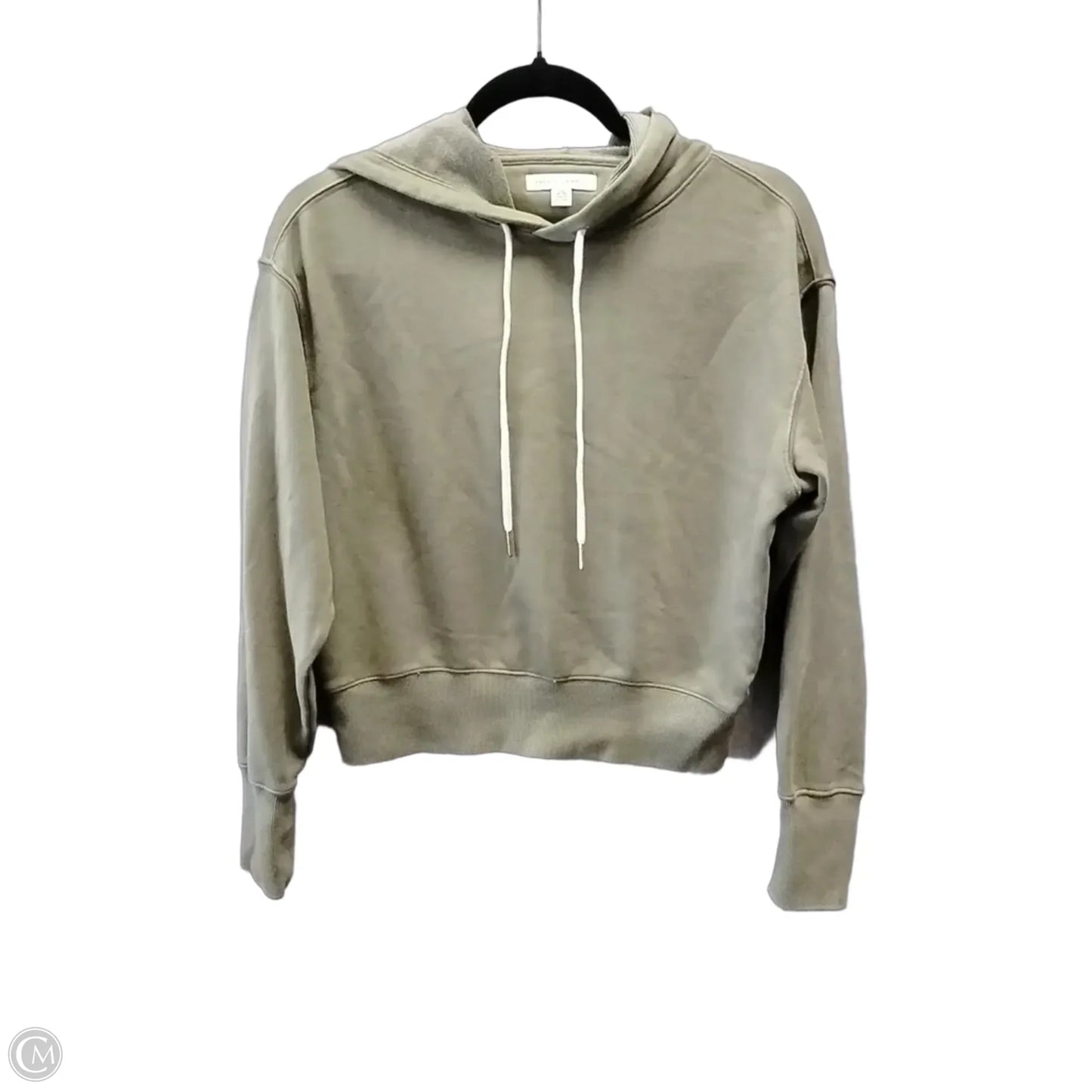 Sweatshirt Hoodie By Free Assembly In Green, Size: Xs