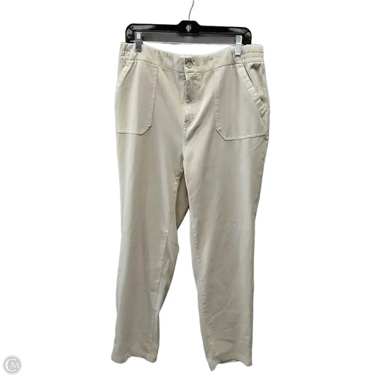 Pants Wide Leg By 32 Degrees In Beige, Size: L