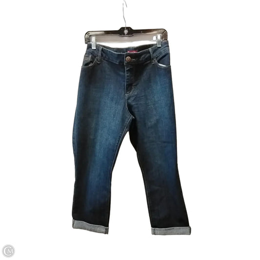 Jeans Skinny By Cato In Blue Denim, Size: 16