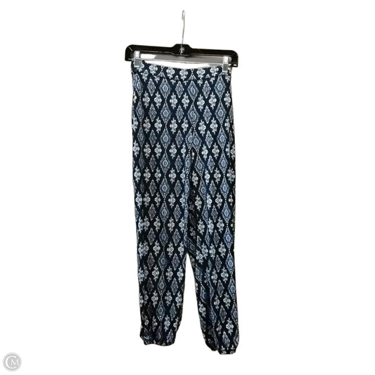 Pants Lounge By White House Black Market In Geometric Pattern, Size: M