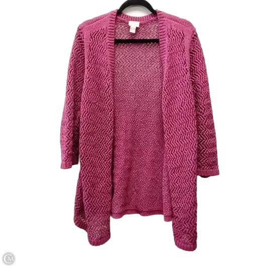 Shawl By Chicos In Red, Size: Xl