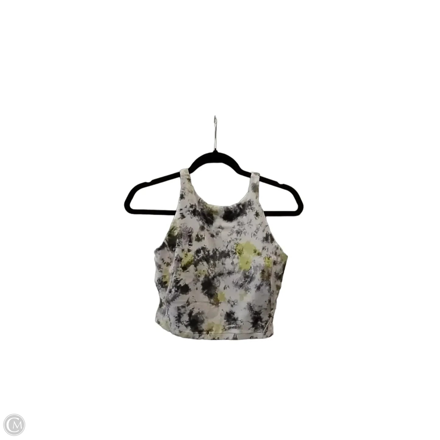 Athletic Tank Top By Lululemon In Tie Dye Print, Size: M