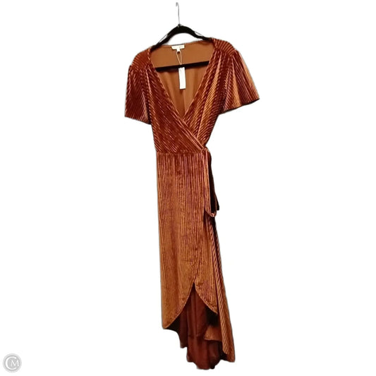 Dress Casual Maxi By Baltic Born In Brown, Size: Xl