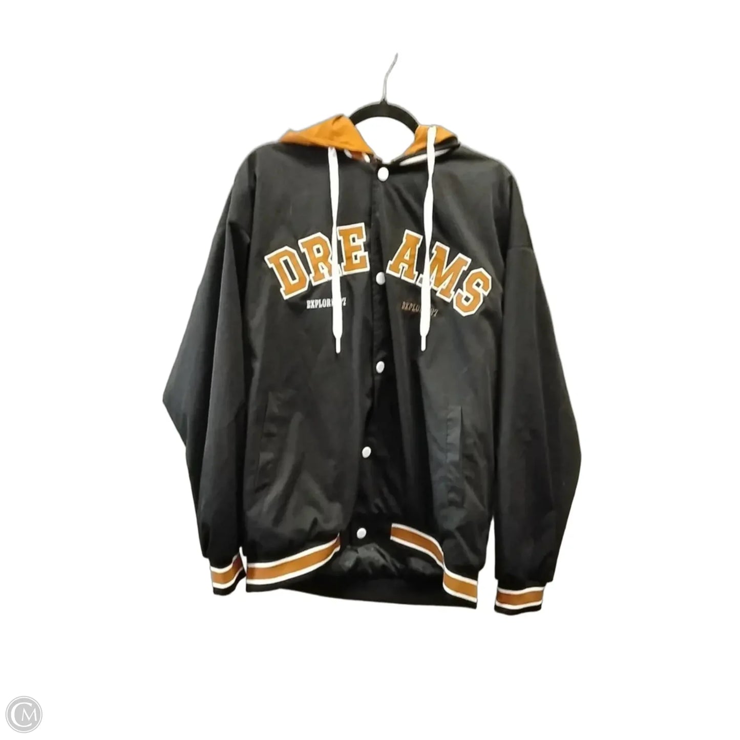 Jacket Other By Cme In Black & Orange, Size: Xxl