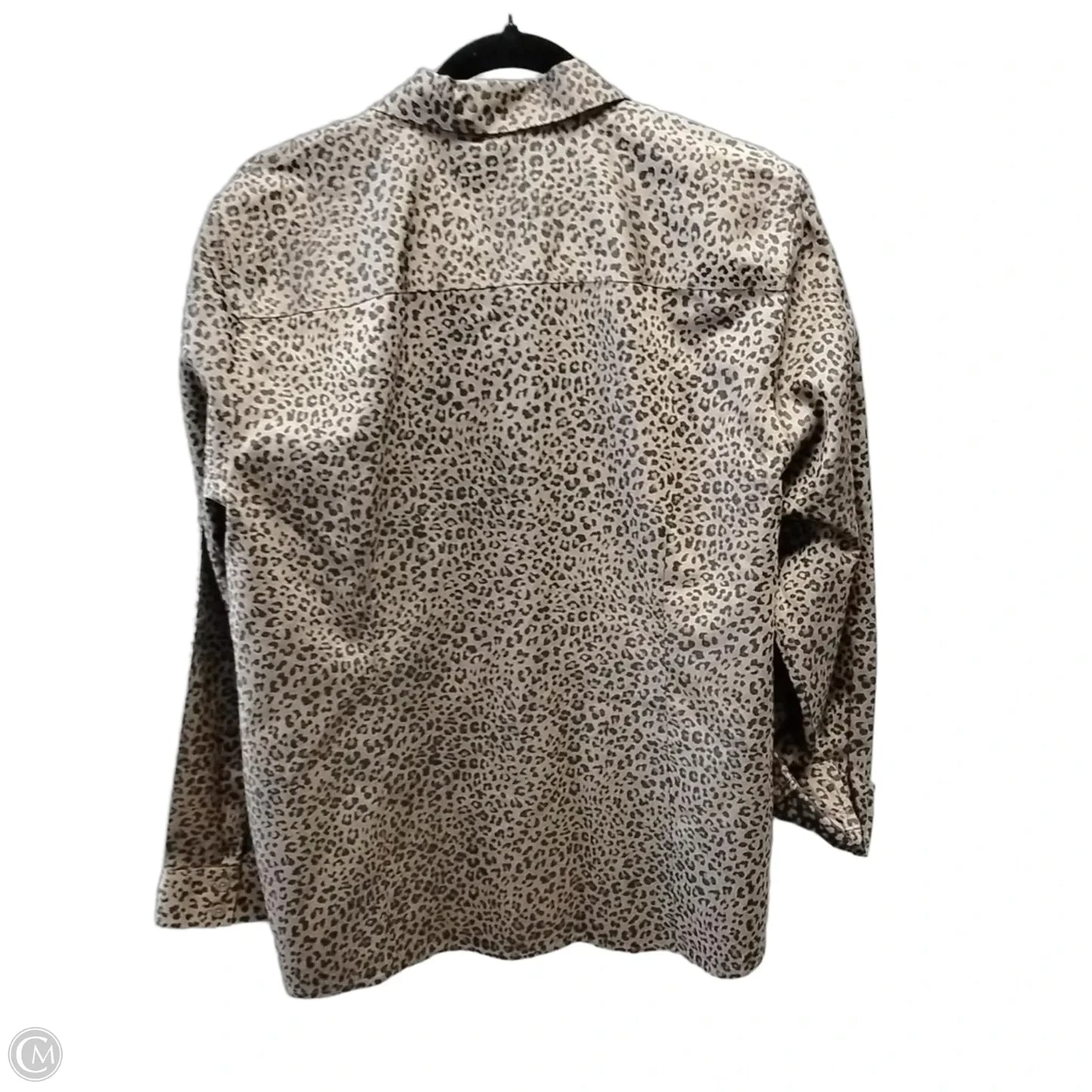 Top Long Sleeve By Chicos In Animal Print, Size: Xl