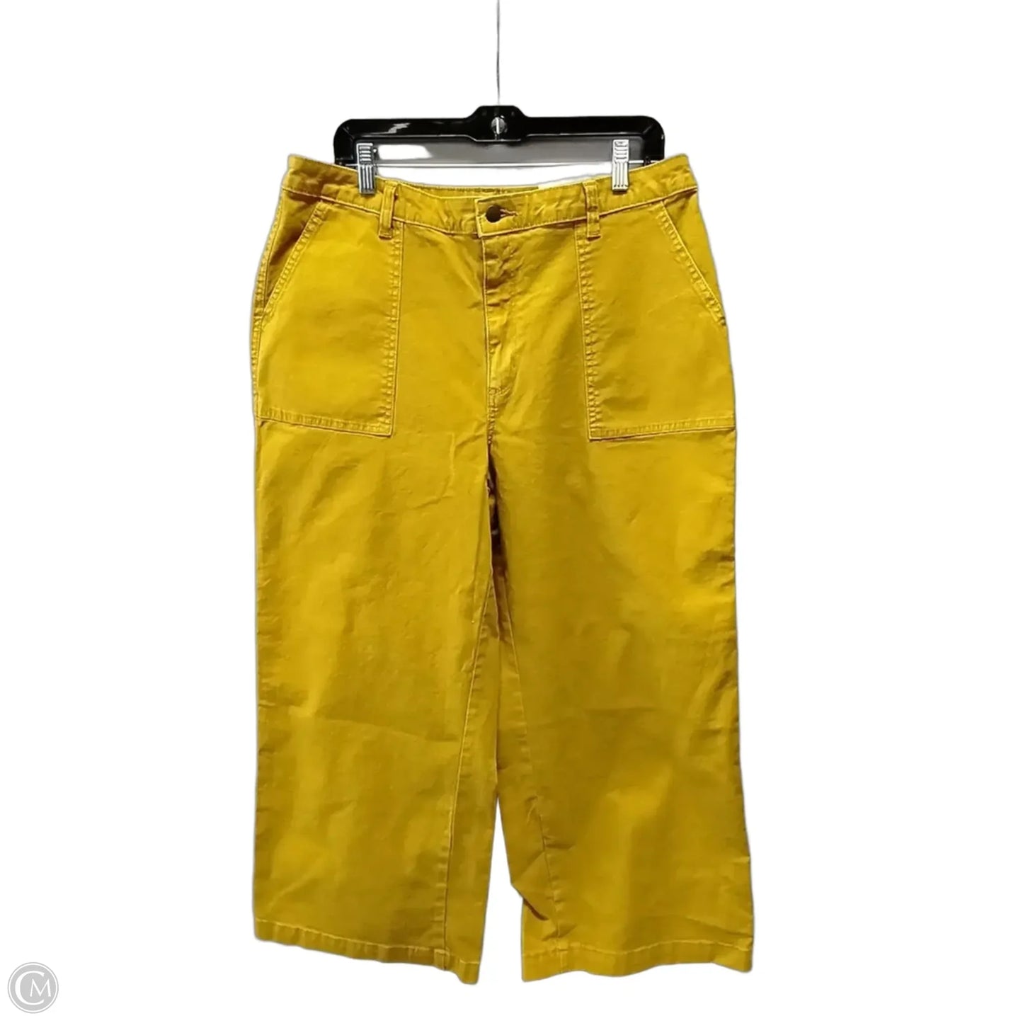 Jeans Wide Leg By Universal Thread In Yellow, Size: 16
