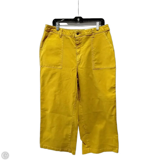 Jeans Wide Leg By Universal Thread In Yellow, Size: 16