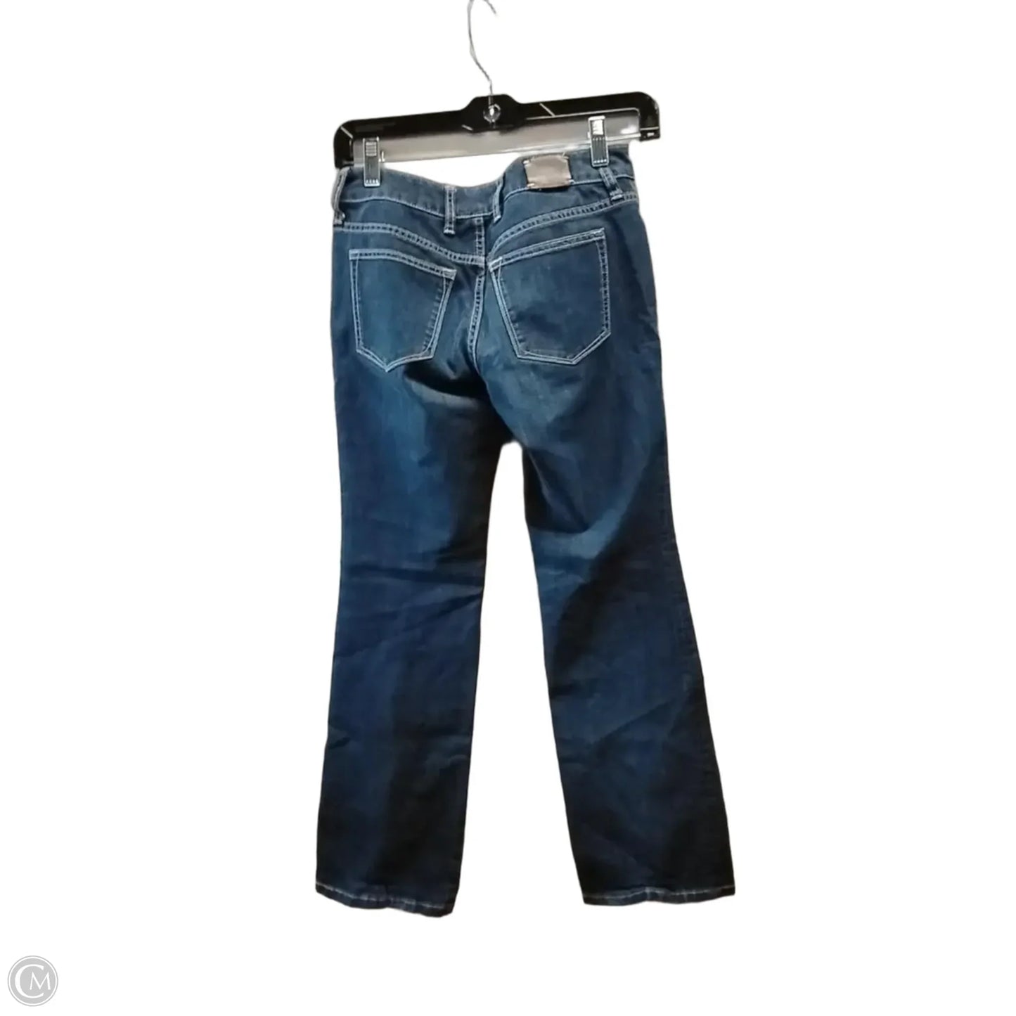 Jeans Wide Leg By Banana Republic In Blue Denim, Size: 2
