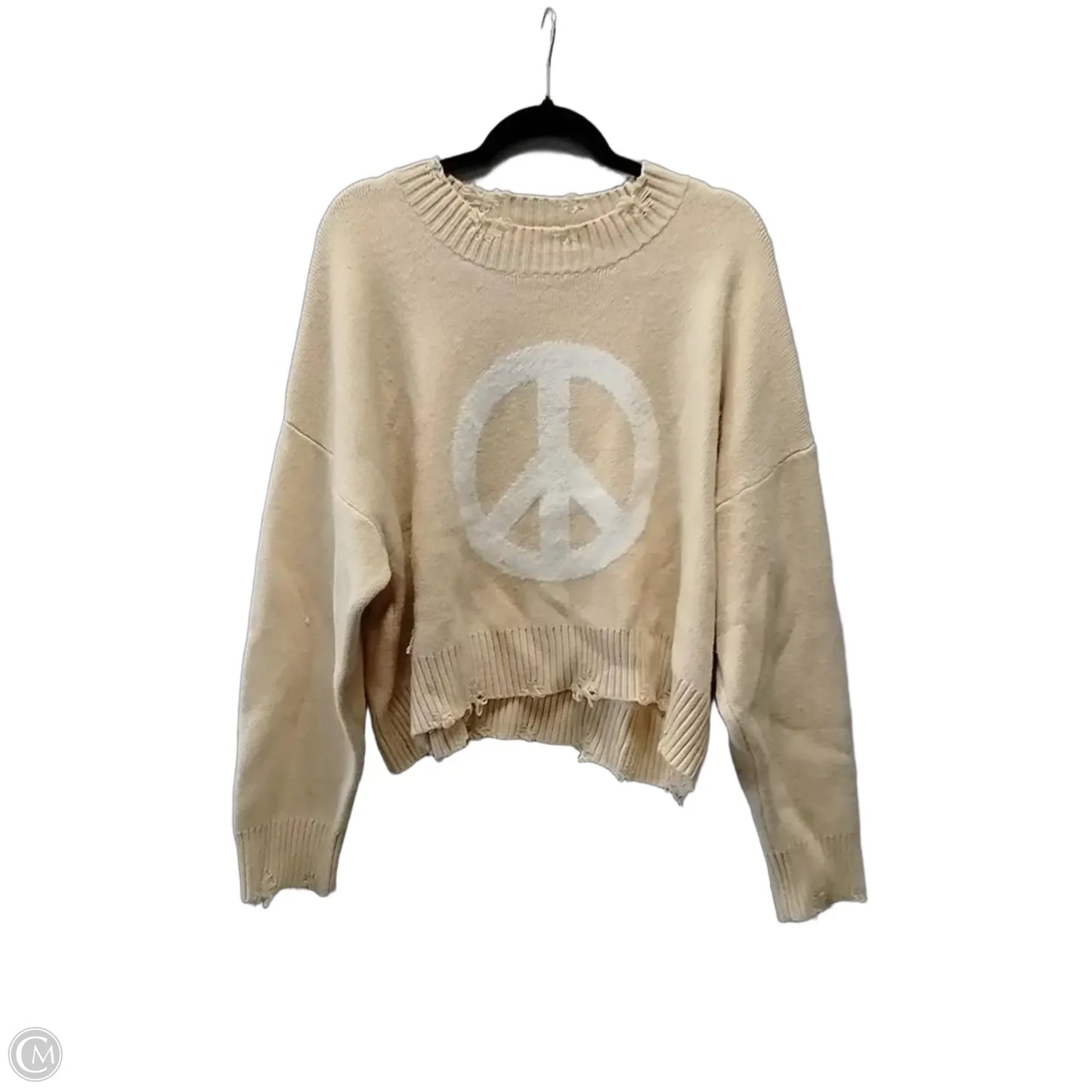 Sweater By Pol In Yellow, Size: L