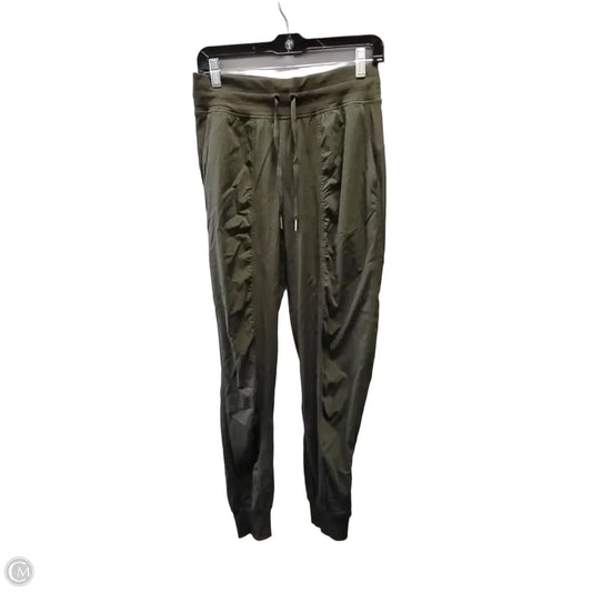 Athletic Pants By Lululemon In Green, Size: 6